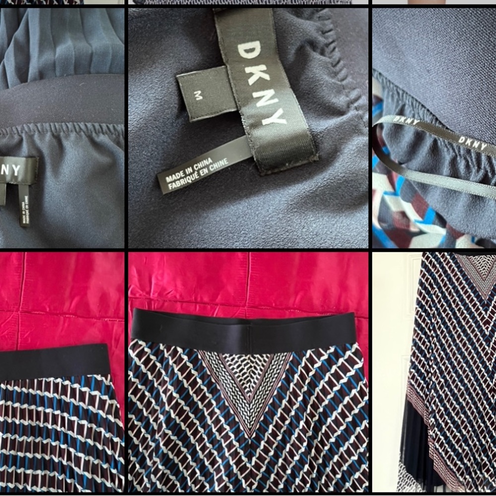 DKNY skirt. Feather light. Silk Chiffon. Elegant, flattering, beautiful - Picture 2 of 5